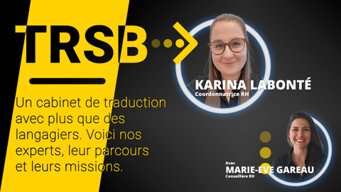 Entrevue avec Karina Labont&eacute;, coordonnatrice ressources humaines