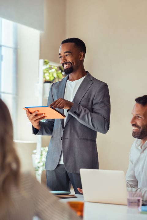 Corporate tone and voice